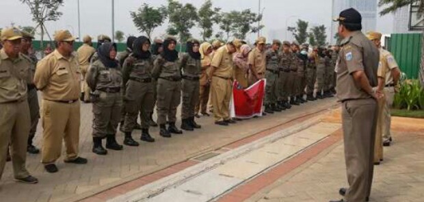 Satpol PP DKI Diusulkan Dapat Penghargaan MURI