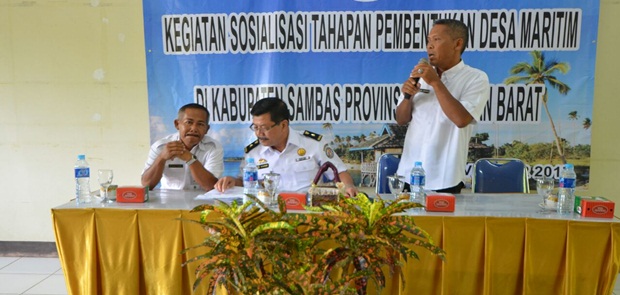 Bakamla RI dan Masyarakat Pesisir Sambas Bahas Desa Maritim