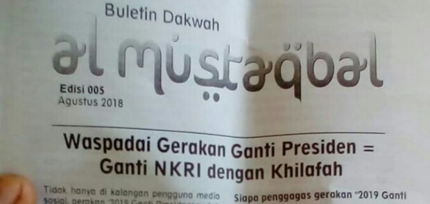 Parah! Gerakan #2019GantiPresiden Difitnah Mau Ganti NKRI dengan Khilafah