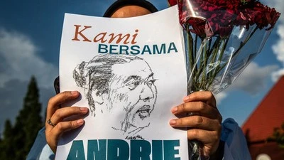 4 Anggota TNI Jadi Tersangka Kasus Penyiraman Air Keras Terhadap Andrie, Kuasa Hukum Kaget
