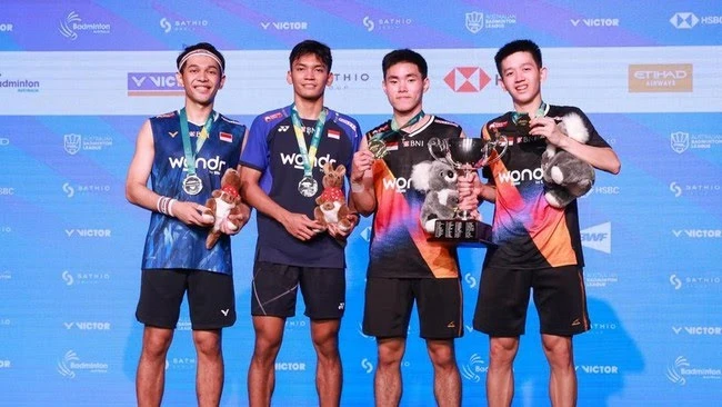 Indonesia Gondol 2 Gelar Juara dari Australia Open 2025
