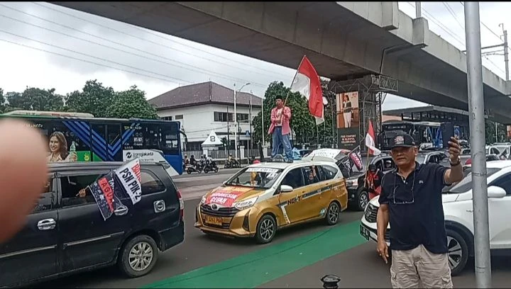 Gelar Konvoi Untuk Kedaulatan Indonesia, Massa Tuntut Jokowi dan Aguan Ditangkap Terkait PIK-2