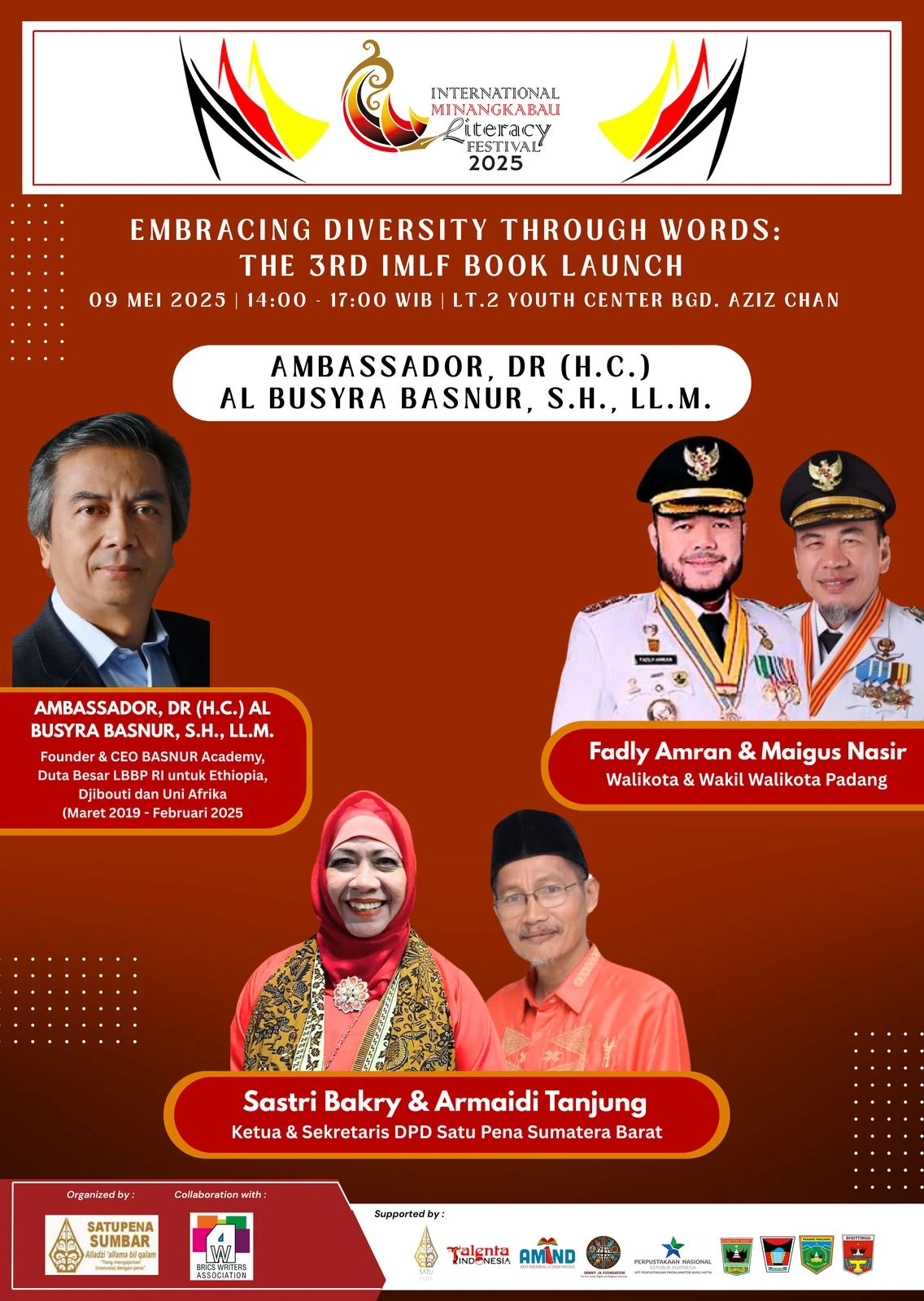 IMLF-3 2025 Luncurkan 37 Buku Dalam dan Luar Negeri