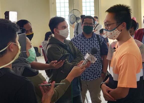 Stafsus Jokowi Gelar Rapid Test Untuk OKP