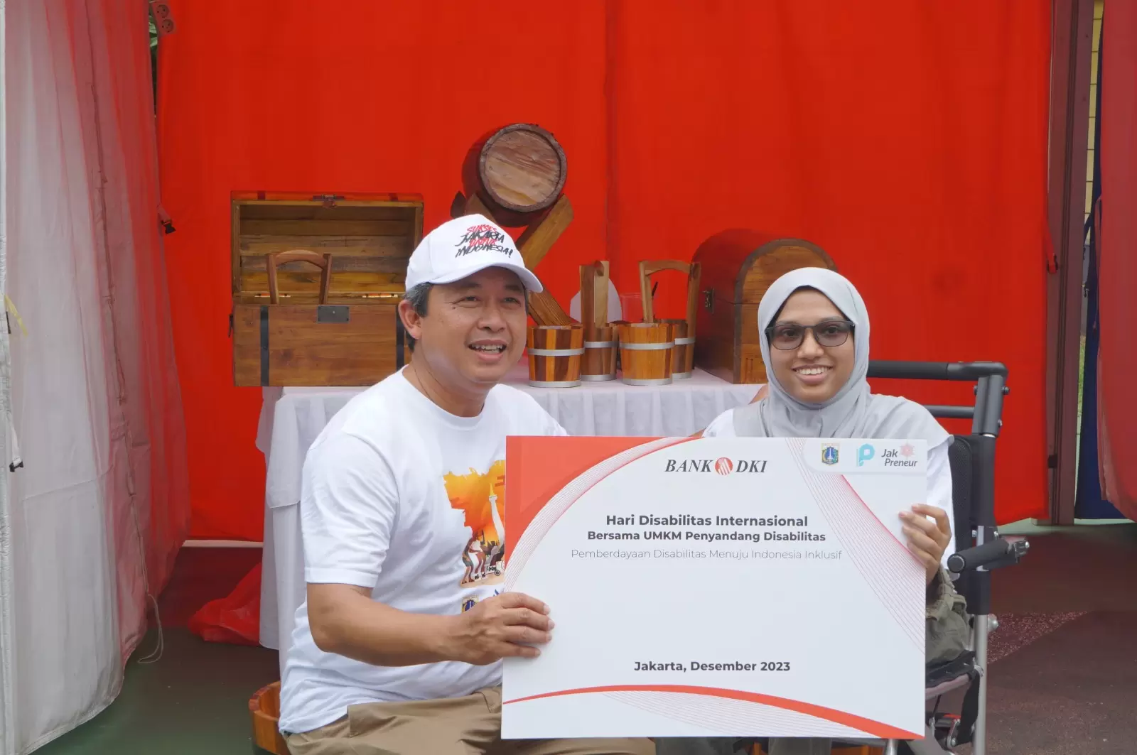 Ragam Support Bank DKI saat Mengingati Hari Disabilitas Internasional 2023