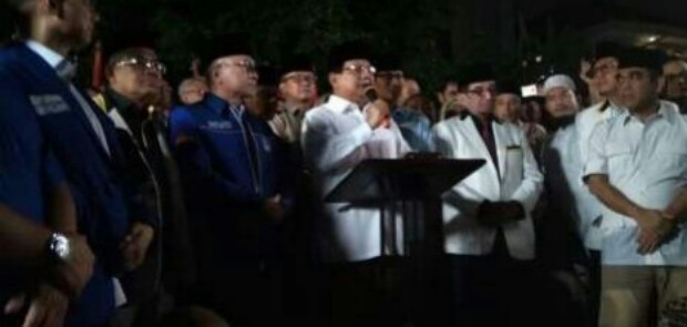 Resmi, Prabowo Rematch Vs Jokowi di Pilpres 2019 dengan Didampingi Sandiaga Uno