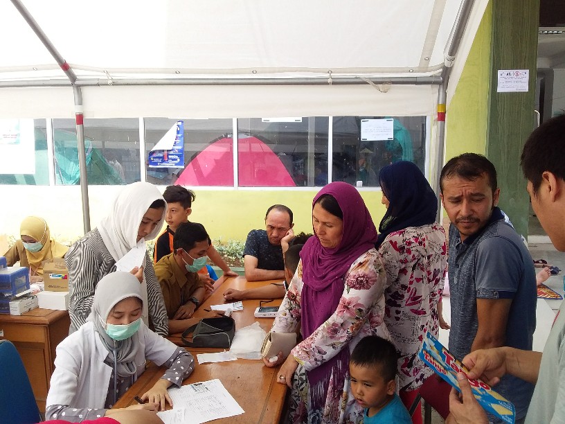 Mulai Diserang Penyakit, Dinkes DKI Beri Bantuan Kesehatan ke Pengungsi