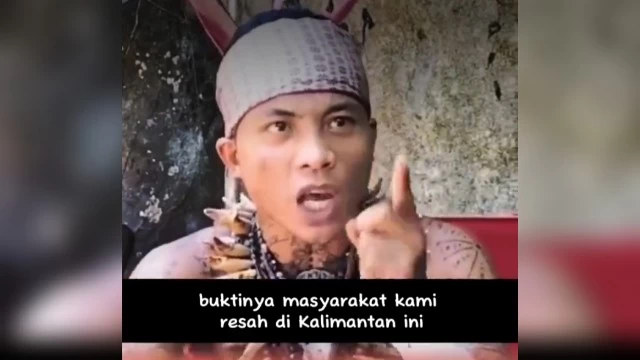 Panglima Pajaji Dayak Kutuk Pembangunan IKN