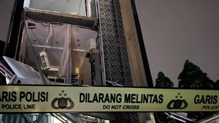 Polisi Usut Ledakan Dahsyat di Gedung Nucleus Farma di Tangsel