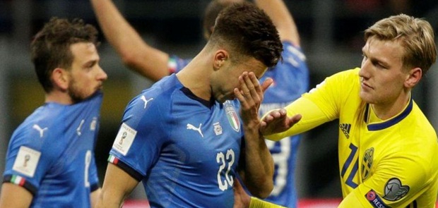 Italia Gagal Lolos ke Piala Dunia 2018