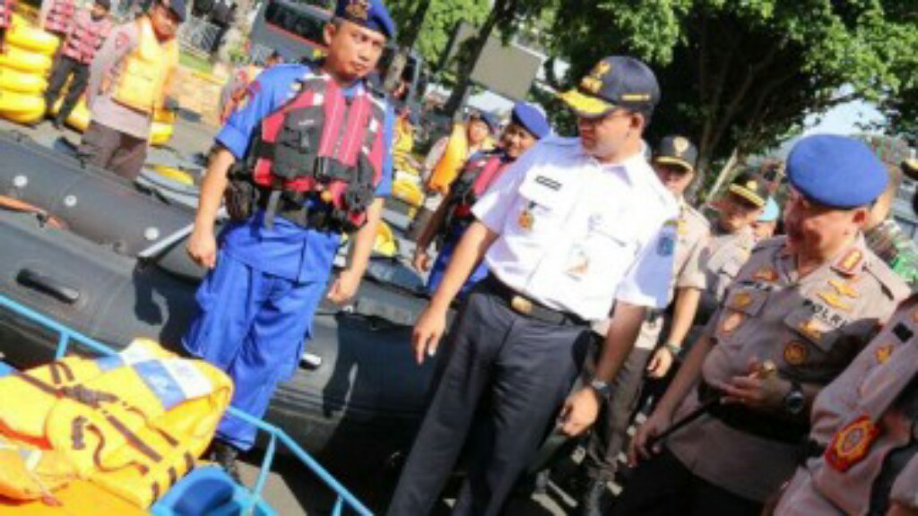 Pemprov DKI dan Kepolisian Gelar Tanggap Musim Penghujan