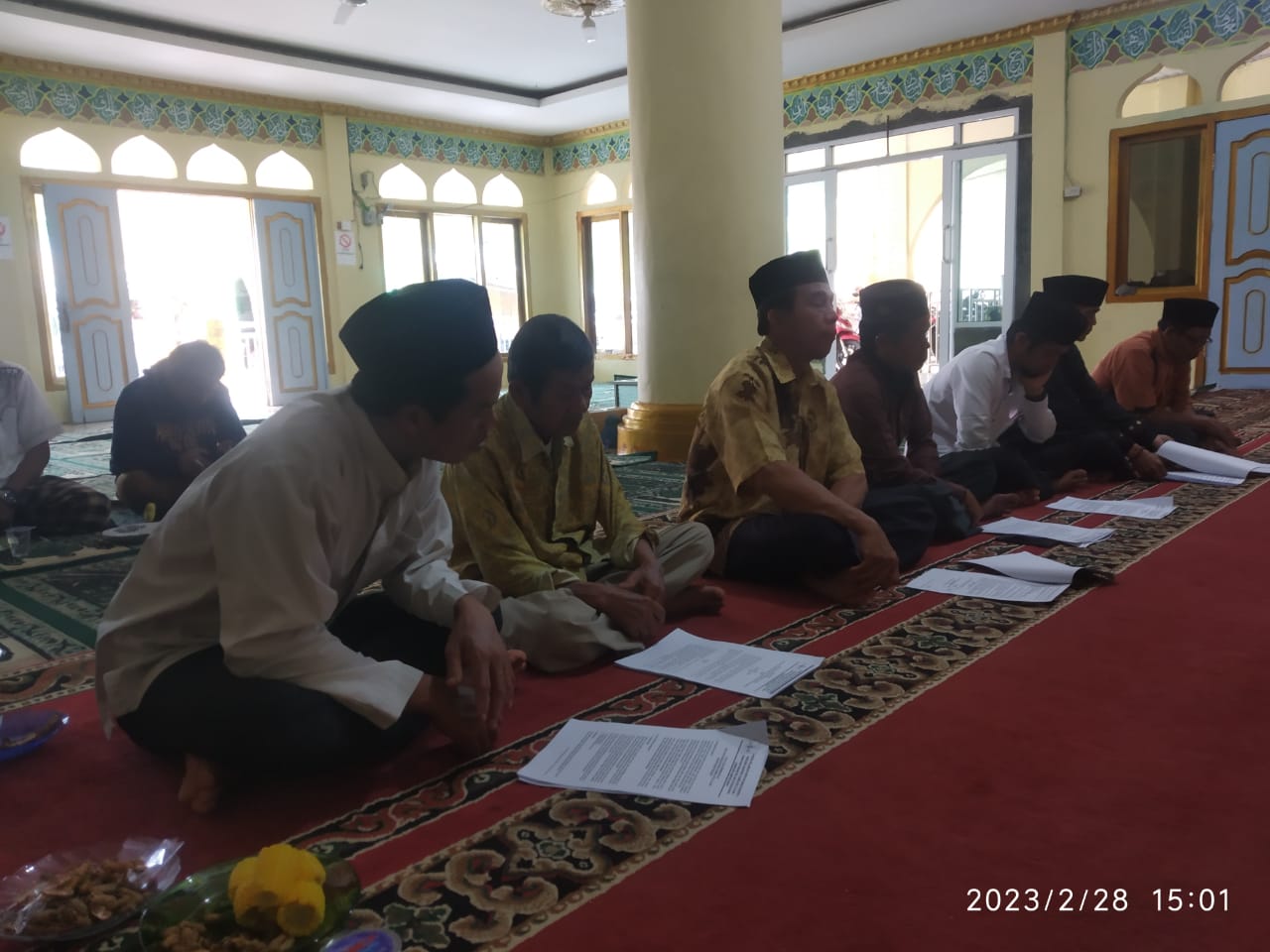 Pembentukan Pengurus Ranting NU, Pekon Kubu Perahu   