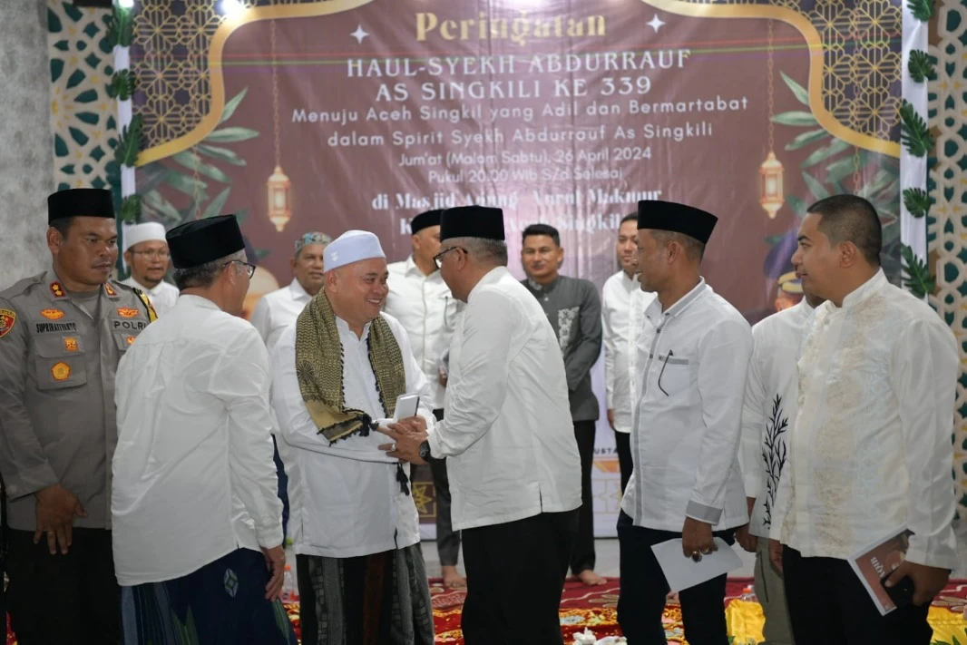 Pj Gubernur Aceh: Pimpinan Wilayah Harus Meneladani Sikap Adil dan Bermartabat Syekh Abdurrauf As-Singkili