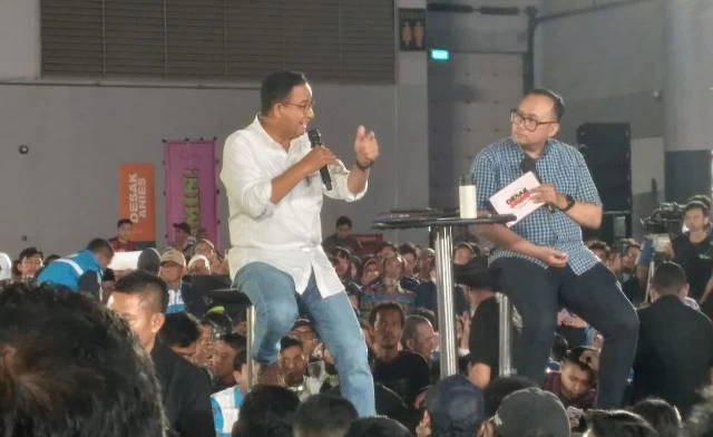 Anies Janji Akan Cari Jalan Tengah Untuk Sistem Kerja Outsourcing