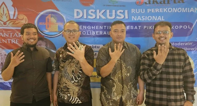 Nusantara Centre Gelar Diskusi Menggugat Makna Kemerdekaan Ekonomi Indonesia di Usia 80 Tahun