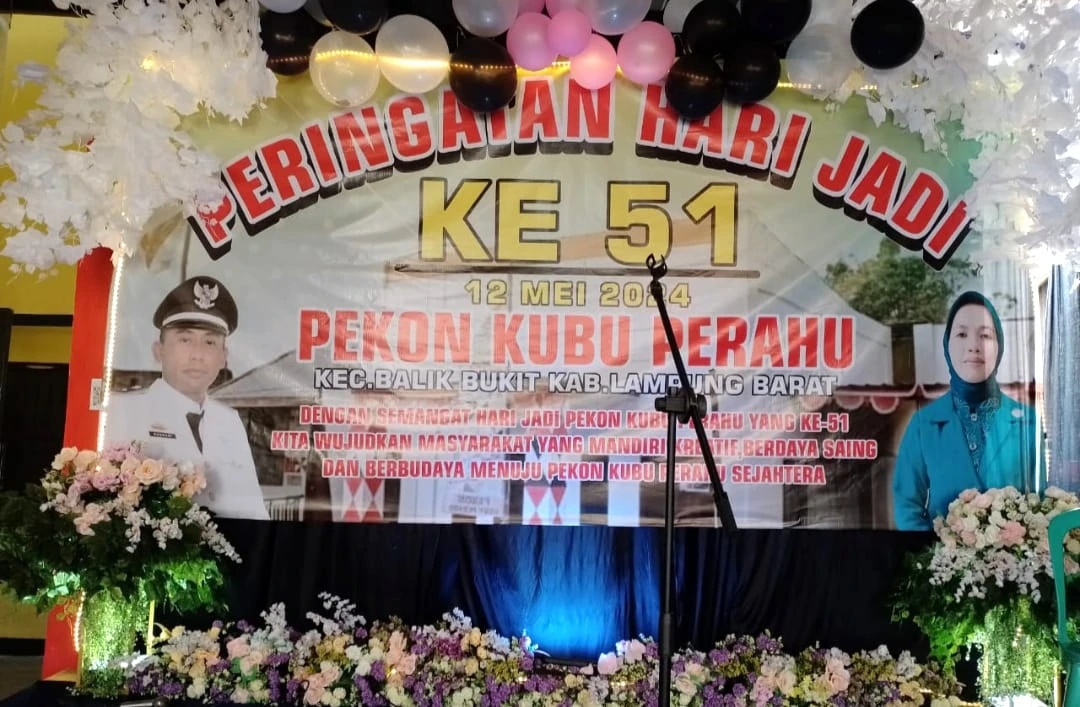 Memperingati Hari Jadi Yang Ke 51 Pekon Kubu Perahu, Berlangsung Meriah