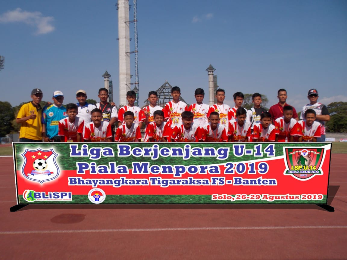 Minim Anggaran, BTFS Tangerang Juara 2 di Ajang Piala Menpora U-14