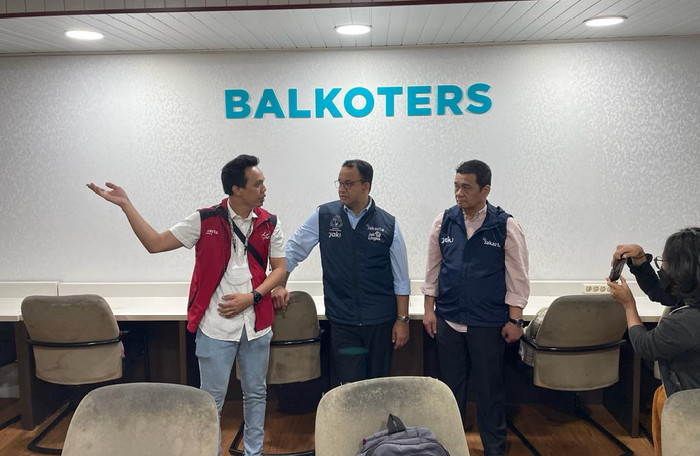 Anies Resmikan Ruang Wartawan Balaikota Jakarta