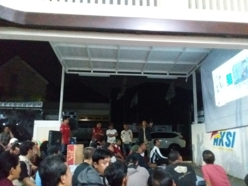 Jadi Ajang Konsolidasi, Caleg Gerindra Ini Rutin Gelar Nobar Debat Capres