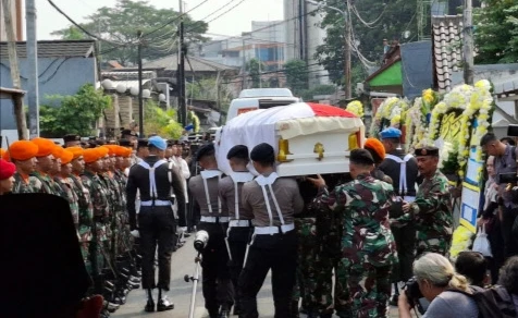 Hamzah Haz Dimakamankan di Cisarua, Upacara Dipimpin Menko Polhukam