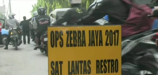 Tujuh Hari Operasi Zebra, Pelanggaran Tilang Naik dibanding Tahun Lalu