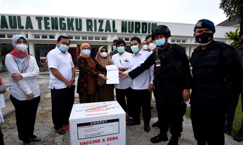 Sumut Kembali Terima 237.720 Dosis, Awal Maret Petugas Publik dan Lansia Mulai Divaksin