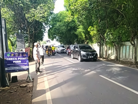 10 Pengendara Terjaring Tertib Masker di Pondok Ranggon   