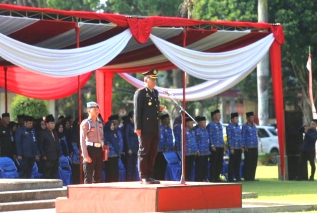 HUT provinsi Lampung Ke 59 Turut Di Gelar Jajaran Pemkab LAMBAR
