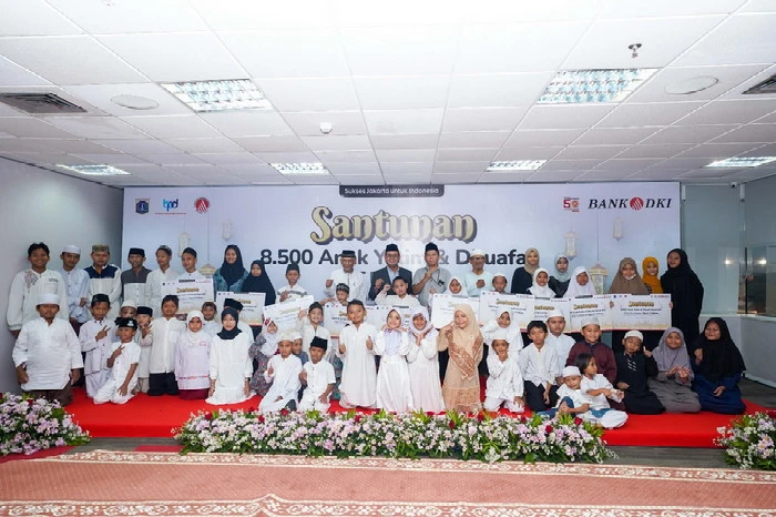 Bank DKI Gelar Bantuan Ke 8.500 Yatim dan Dhuafa