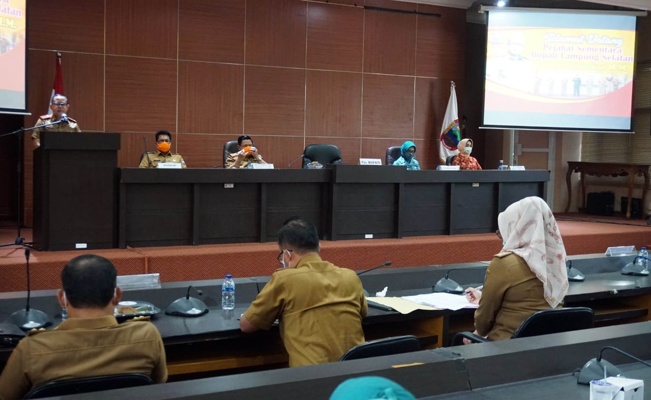 Hari Pertama Jadi Pjs, Sulpakar Silaturhami dengan Forkopimda dan Pejabat Eselon II