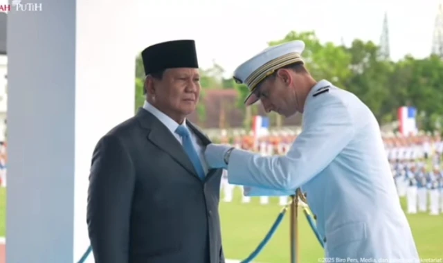 Prabowo Terima Penghargaan Kehormatan Tertinggi dari Pemerintah Prancis