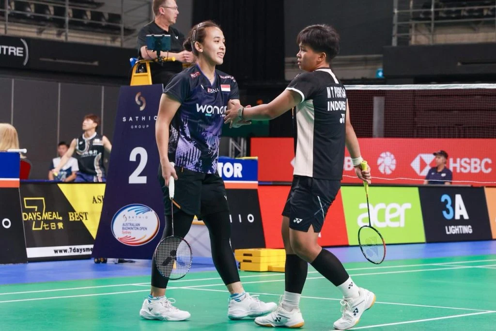 Amazing! Ana/Trias Juga Ciptakan All Indonesian Finals di Australia Open 2025