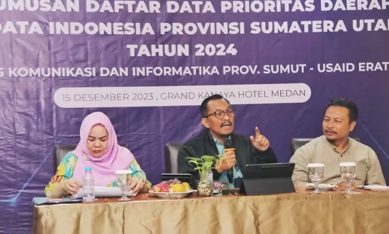 Pemerintah provinsi Sumut Terus Maksimalkan Penyelenggaraan Satu Data