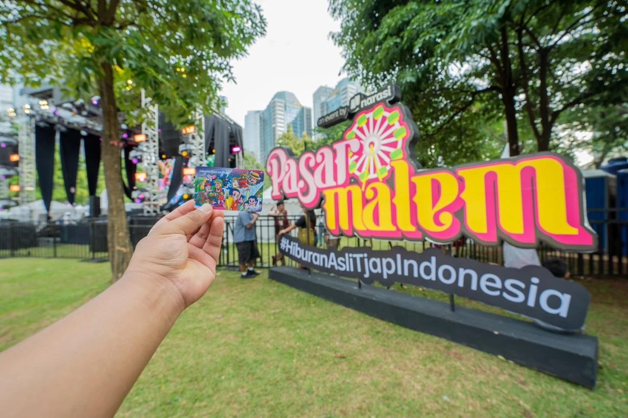Bank Jakarta Hadir di ”Pasar Malem Narasi 2025”, Dorong Transaksi Non-Tunai Lewat Cara Kreatif dan Inklusif