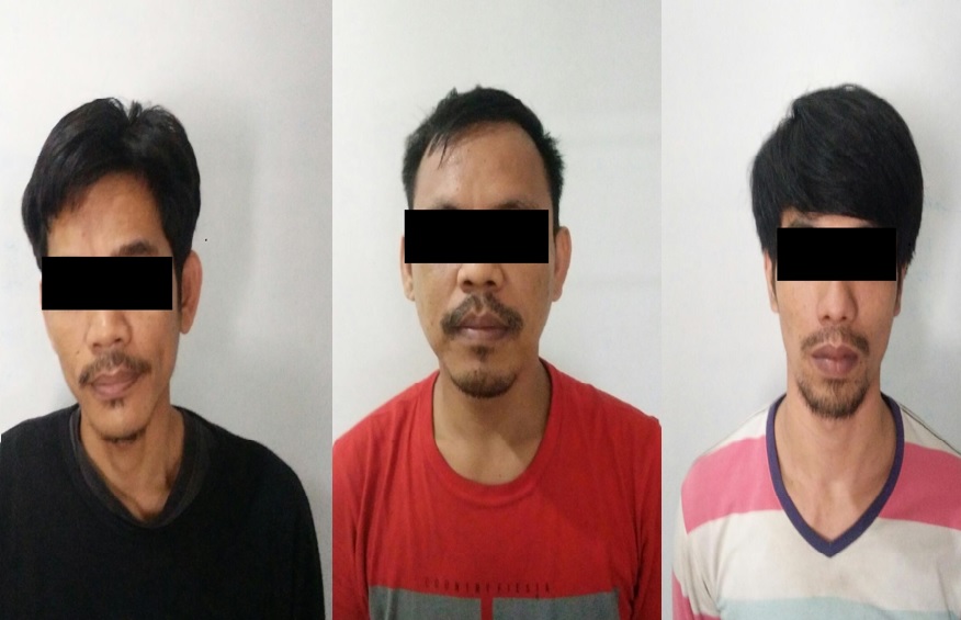 Polres Way Kanan Amankan Tiga Warga Binaan Karena Nyabu