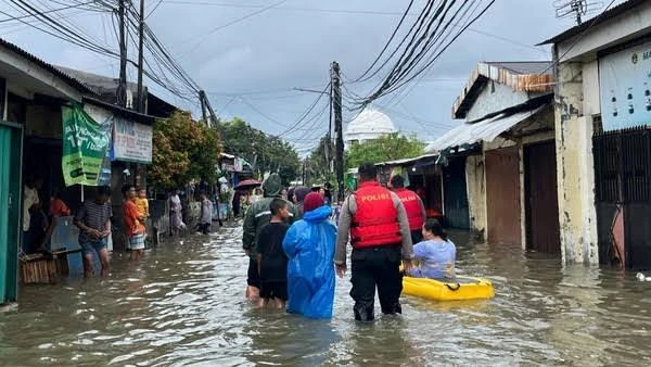 36 RT dan 4 Ruas Jalan di Jakarta Terendam Banjir
