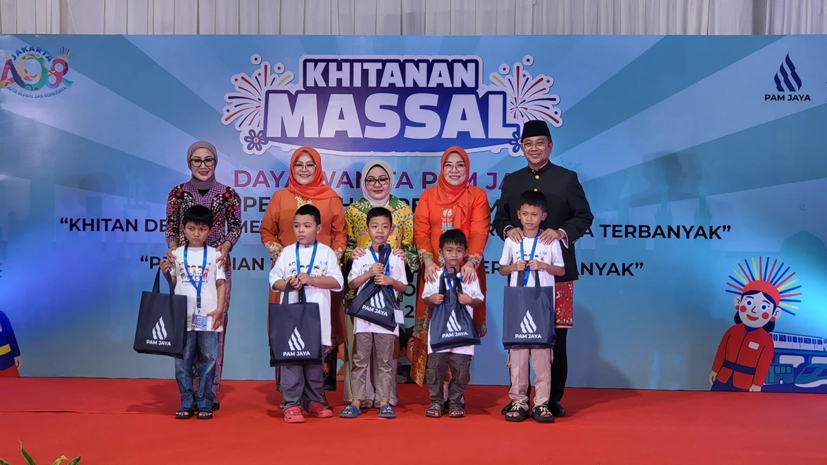Sukses Gelar Khitanan Massal di Seluruh Wilayah Jakarta Sekaligus Mendapatkan Rekor Muri