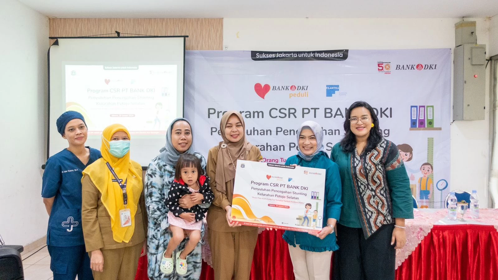 Sisi Program Keuangan Berkesinambungan, TJSL Bank DKI Fokus Pengatasan Stunting