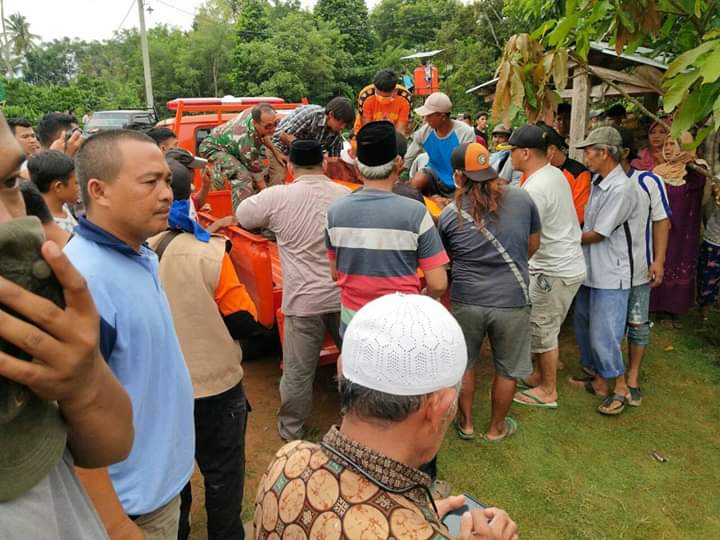 Korban Hanyut Warga Kampung Banjar Ratu Gunung Labuan Akhirnya Ditemukan Setelah 3 Hari Pencarian