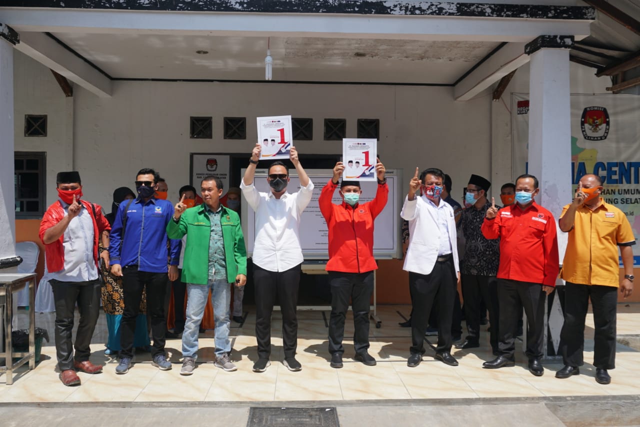 KPU Lampung Selatan Tetapkan Nomor Urut Pilkada, Petahana Dapat Nomor 1