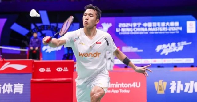 Tundukan Wakil Tuan Rumah, Jonatan Christie Tembus Semifinal China Masters 2024