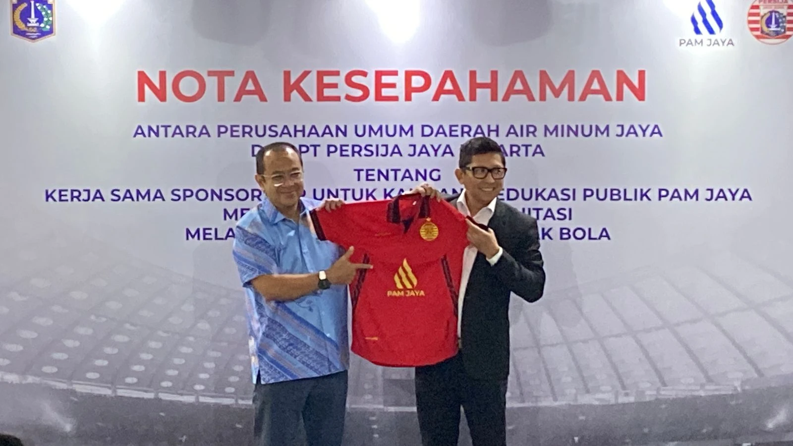 PAM Jaya Rekrut Persija, Target Air Bersih 100 Persen di Jakarta Makin Ngebut