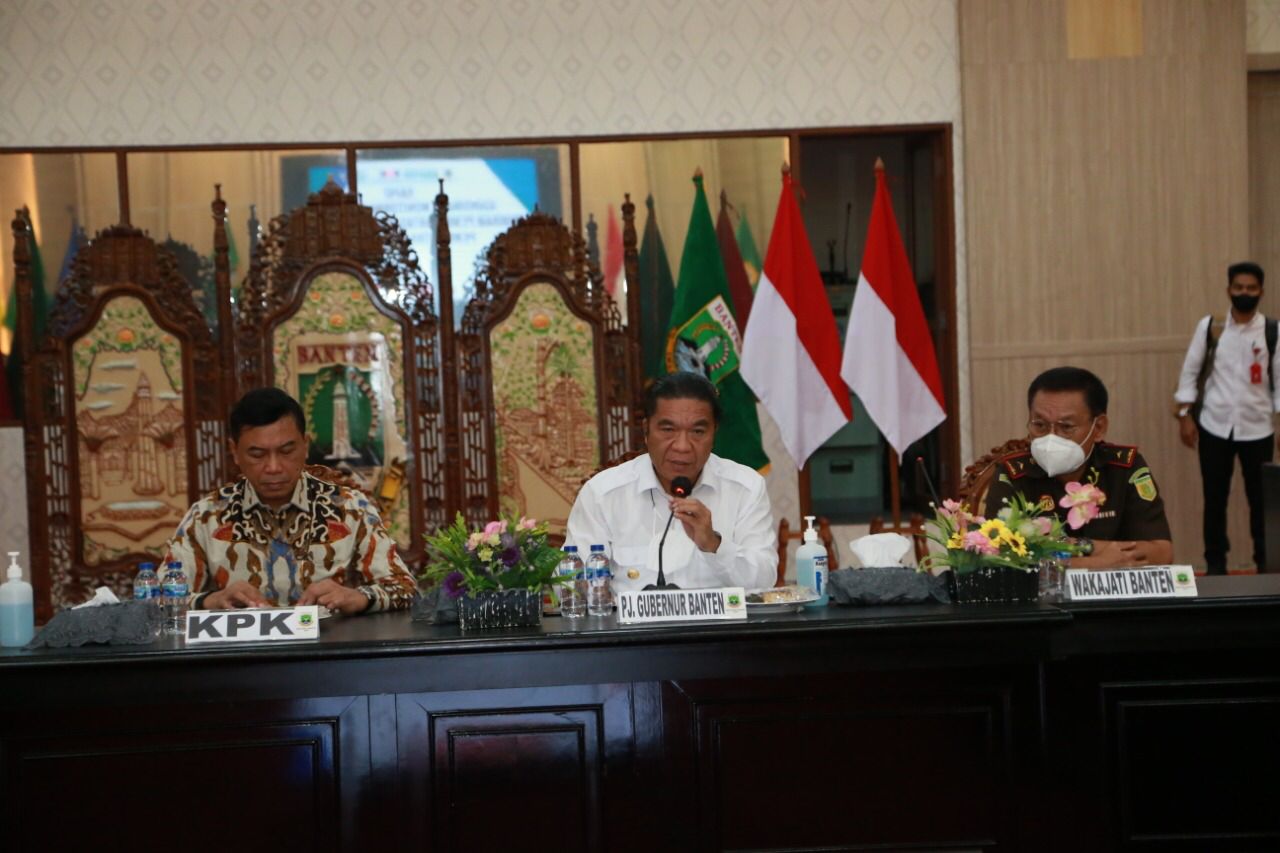 Pemprov Banten Komitmen Laksanakan Program Pemberantasan Korupsi