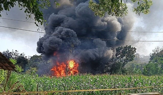 Sumur Minyak di Blora Meledak dan Terbakar, 3 Meninggal dan 2 Kritis