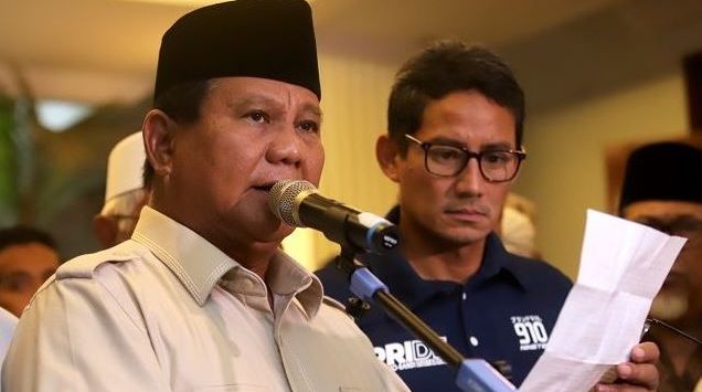 Prabowo Berangkat ke Dubai Ditemani Pemantau Pemilu Asing