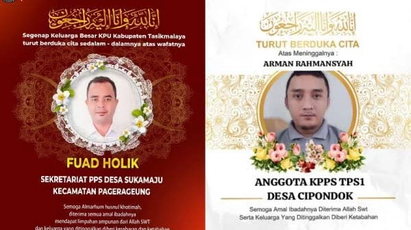 Anggota KPPS dan PPS di Tasikmalaya Meninggal Dunia