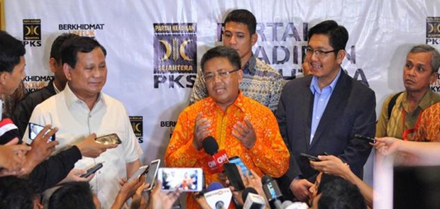 Pilkada Serentak 2018, PKS, PAN Dan Gerindra Sepakat Koalisi di 5 Provinsi