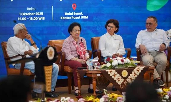 Di UGM, Megawati Singgung Soal Pemalsuan Gelar