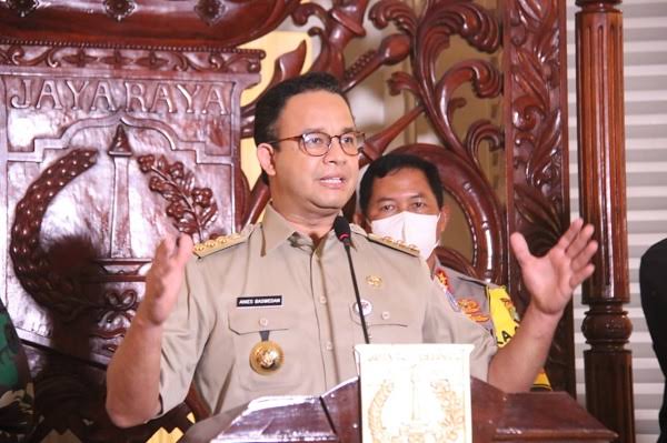 Anies Akui Mulai Kesulitan Atur Warga DKI Terapkan Protokol Kesehatan