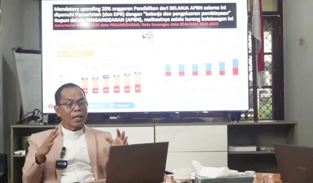 Selama 4 Tahun Realisasi Anggaran Pendidikan Dalam APBN Melanggar Amanat UUD 1945